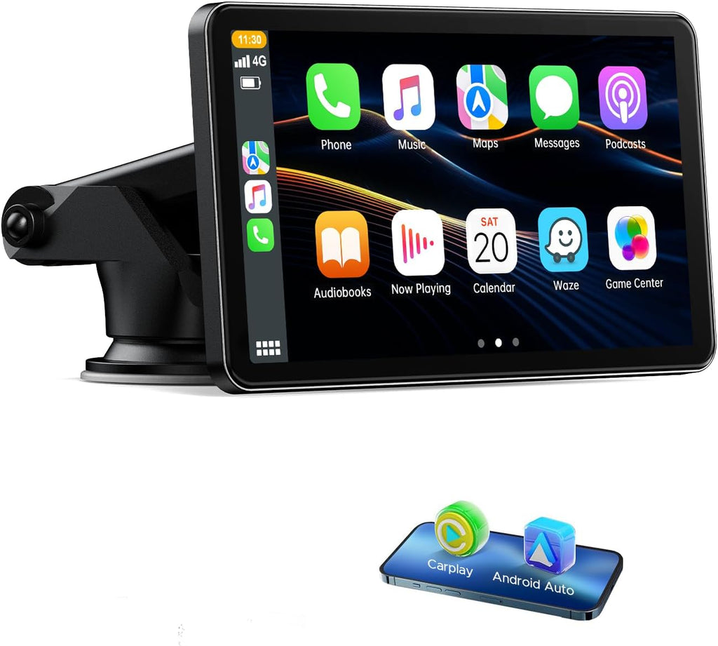 Kabelloses CarPlay Android Autoradio mit 7 Zoll Touchscreen