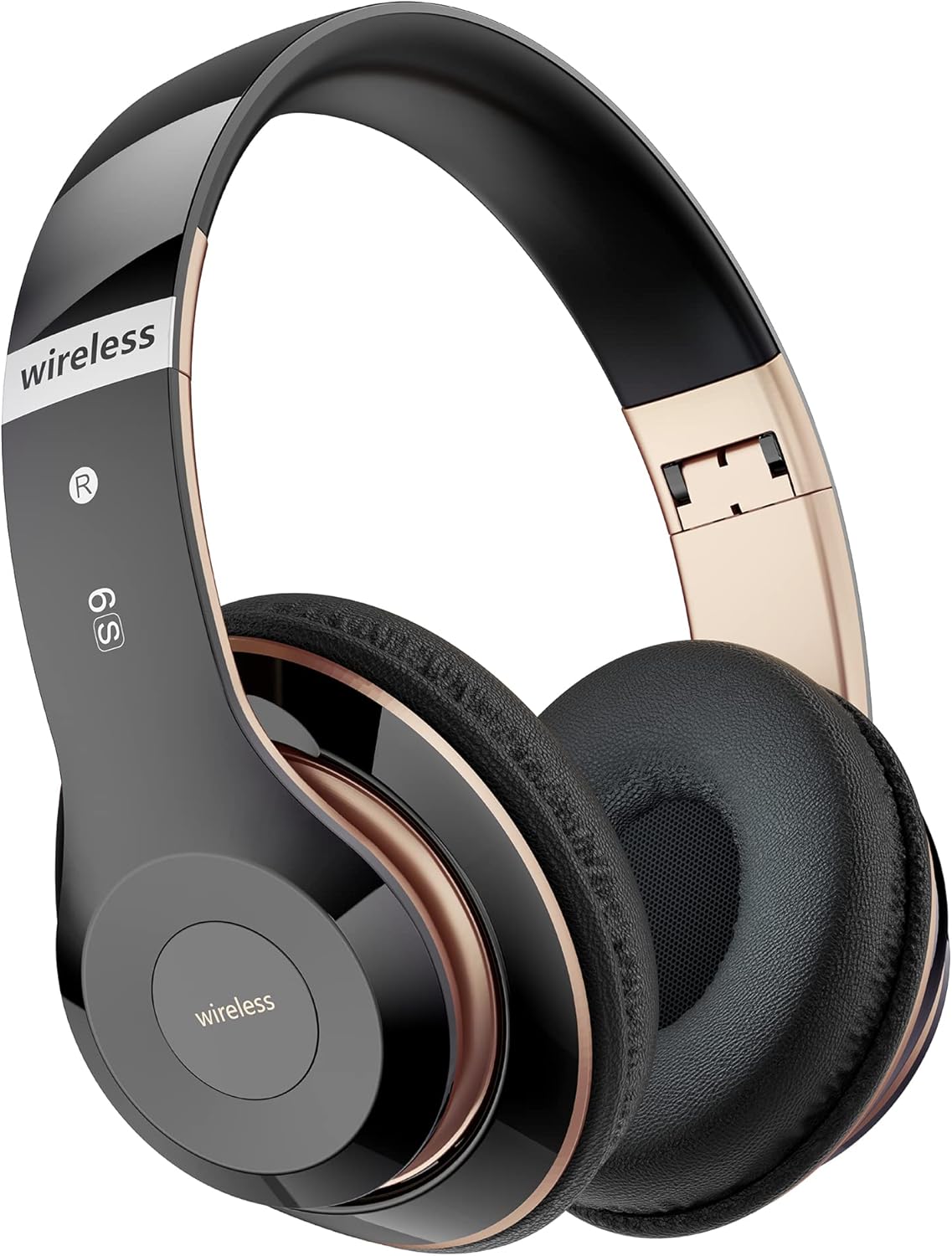 Wireless Headphones with 6 EQ Modes, Bluetooth Headphones, 65 Hours