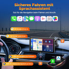 Kabelloses CarPlay Android Autoradio mit 7 Zoll Touchscreen