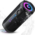 Bluetooth Speaker with Light, Bluetooth 5.4 Music Box, 25 W Dual Speaker, LED Display & 25 Hours Battery