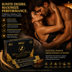 Honey VIP Macun - 2 Pack | Premium Ginseng & Maca Honey Paste for Men | Natural Energy, Vitality & Stamina | 24 Sticks x 15g