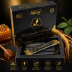Honey VIP Macun - 2 Pack | Premium Ginseng & Maca Honey Paste for Men | Natural Energy, Vitality & Stamina | 24 Sticks x 15g