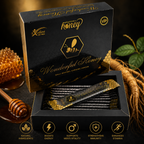 Wonderful Honey VIP Macun - 2 Pack | Premium Ginseng & Maca Honey Paste for Men | Natural Energy, Vitality & Stamina | 24 Sticks x 15g