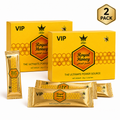 Royal Honey VIP Macun - Herbal Paste 2-Pack (24 Sachets x 20g) | Honey-Based Energy & Performance Support